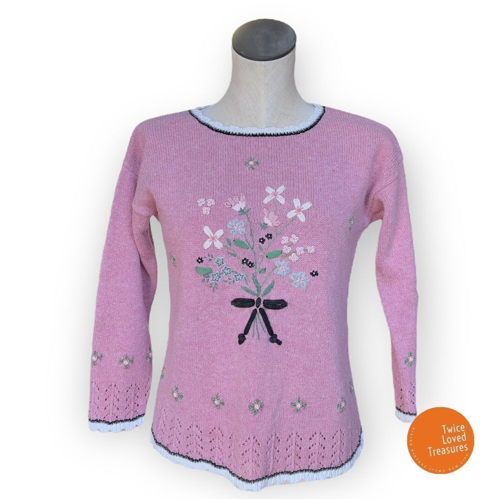 Vintage Knit Sweater by Hartstrings